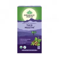 Тулси чай с лакрицей, 25 пакетиков, Органик Индия; Tulsi Mulethi Tea, 25 bags, Organic India